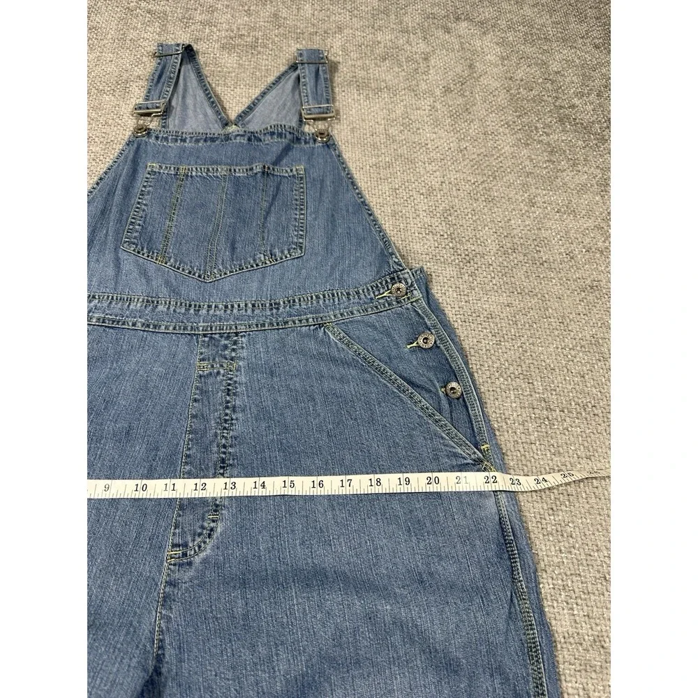 GAP Light Blue Denim Overalls Jumpsuit - Picture 7 of 11